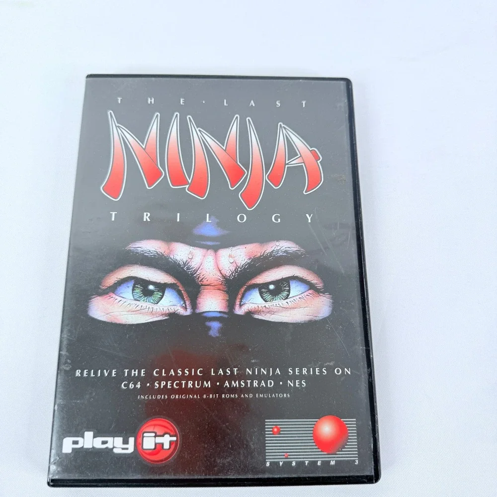 The Last Ninja Trilogy Retro Gamer Volume 2 Issue 6 PC CD-ROM C64 NES Spectrum